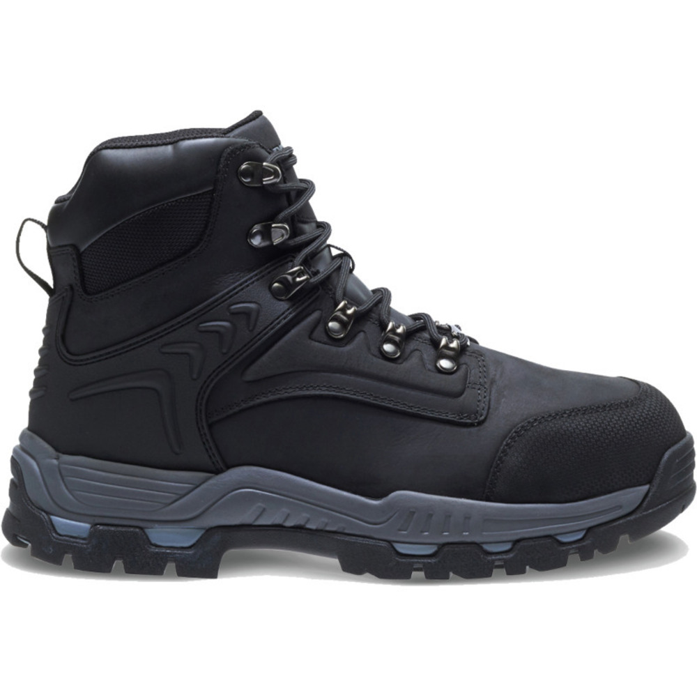 Hytest Mens Nickel Steel Toe Work Boot 12 Medium